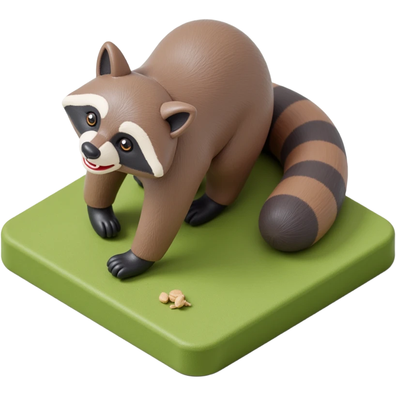 Raccoon emoji