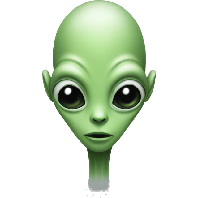 alien long head emoji