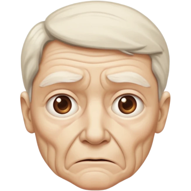 Create a person having memory loss emoji