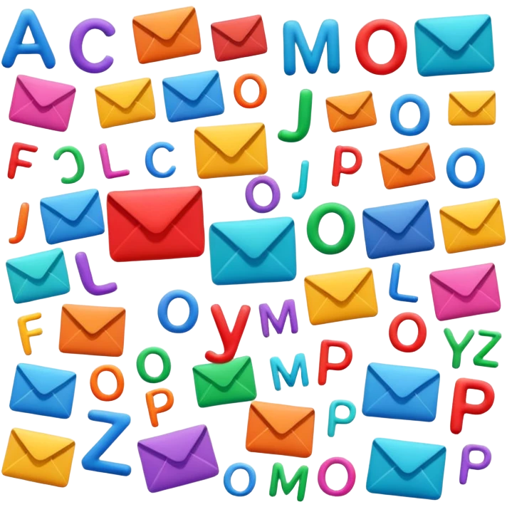 Letters  emoji