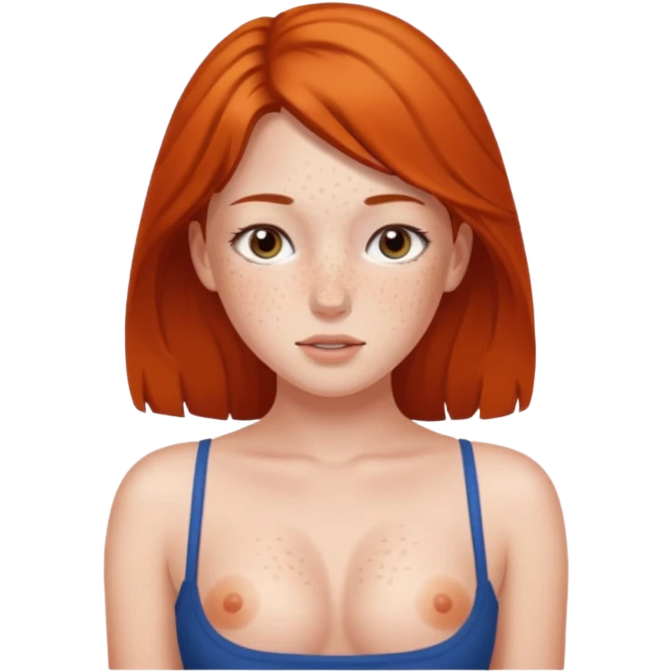 Girl doing this👉🏻👈🏻 while her boobs Exposed emoji