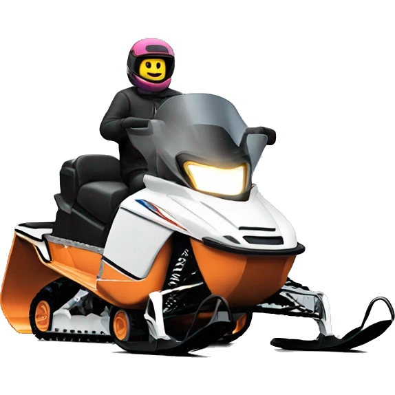 Snowmobile emoji