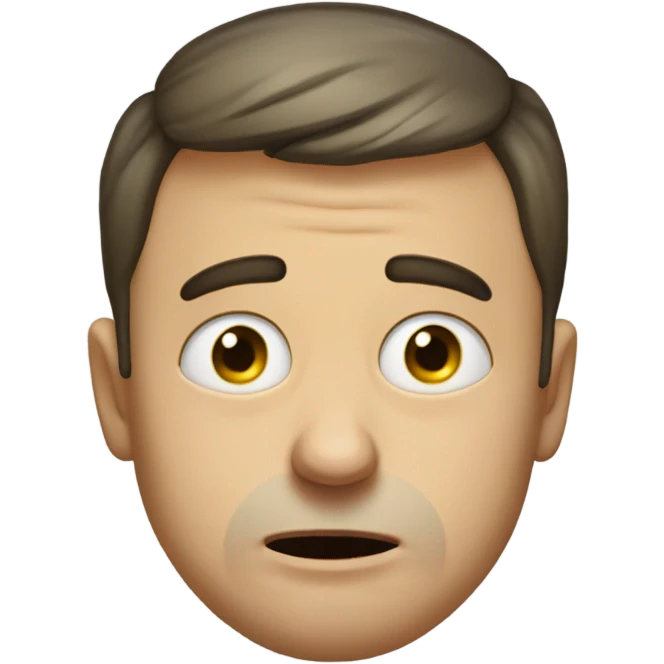 super realistic Zelensky is crying emoji