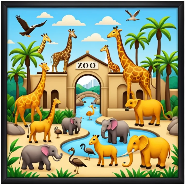 Zoo, emoji