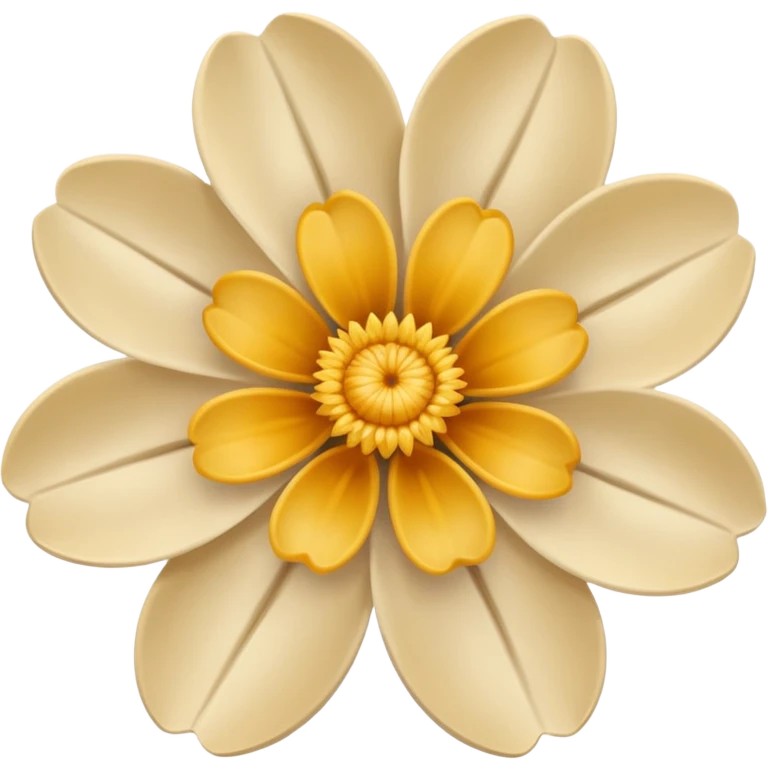 Beige Flower  emoji