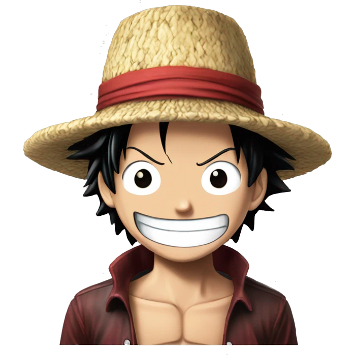 The gear 5 f Luffy from One piece emoji