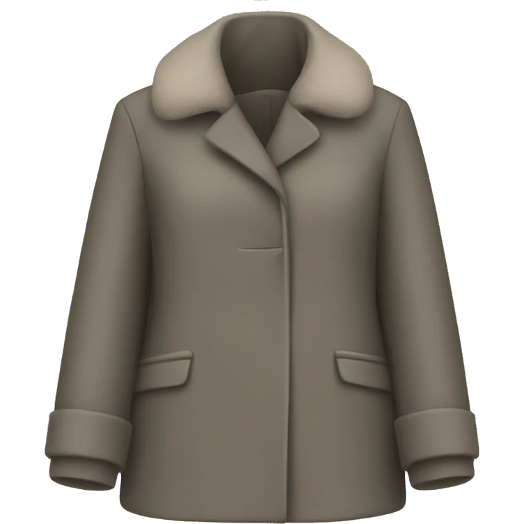 woman's coat emoji