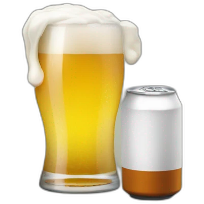 rugbyman drink a beer emoji