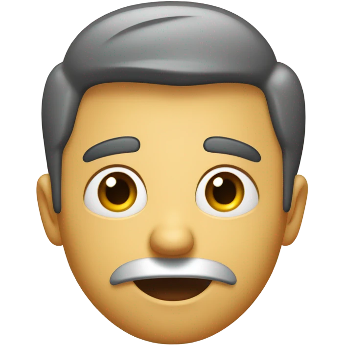 Shocked and confused emoji