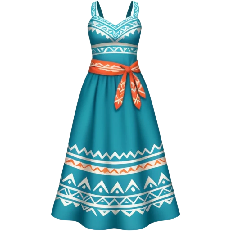 Moana’s dress emoji