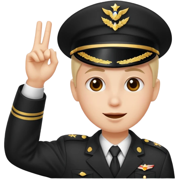 Combine this emoji:🫡 and this emoji:🤪 emoji