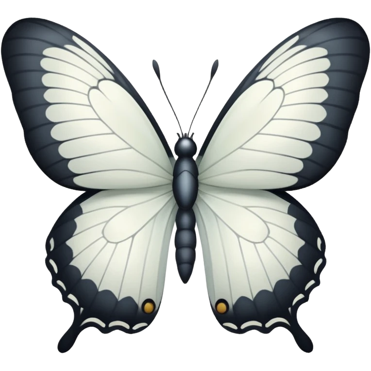 white butterfly emoji
