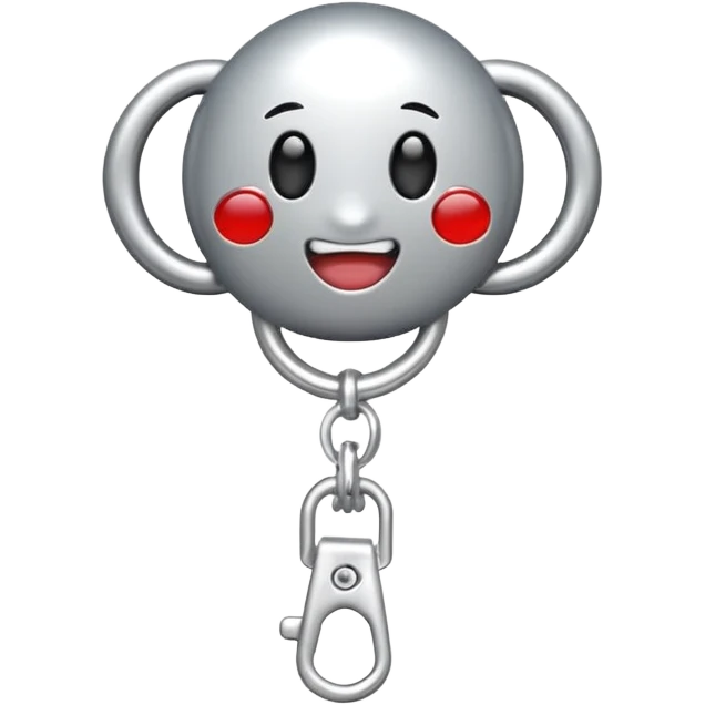 Pacifier clip  emoji