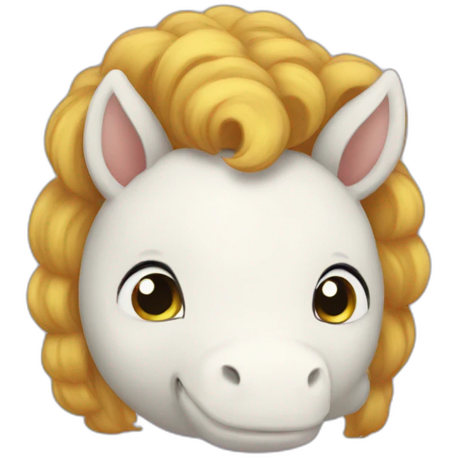 Poney Fat emoji
