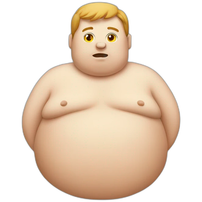 Obese emoji