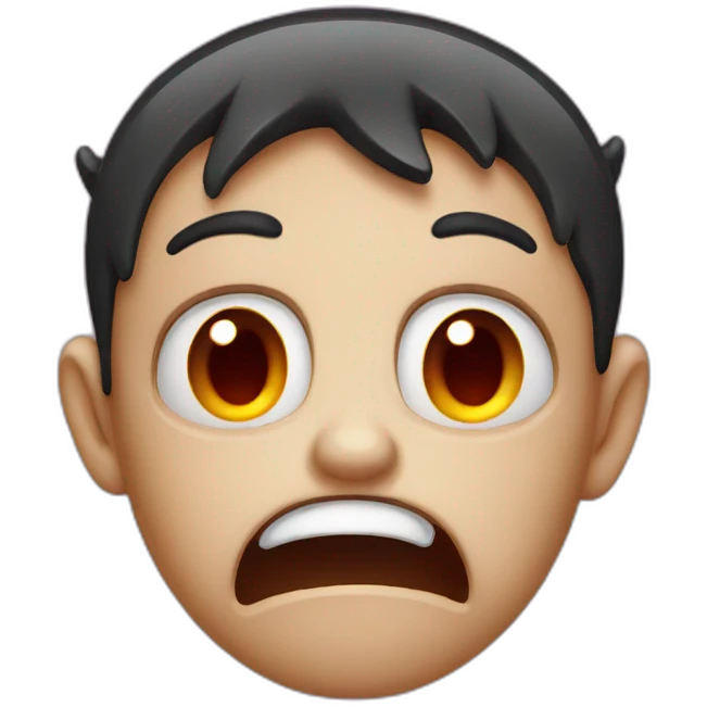 devil face crying emoji