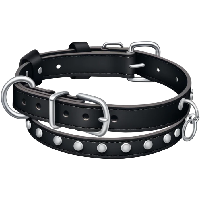 Collar and lead  emoji
