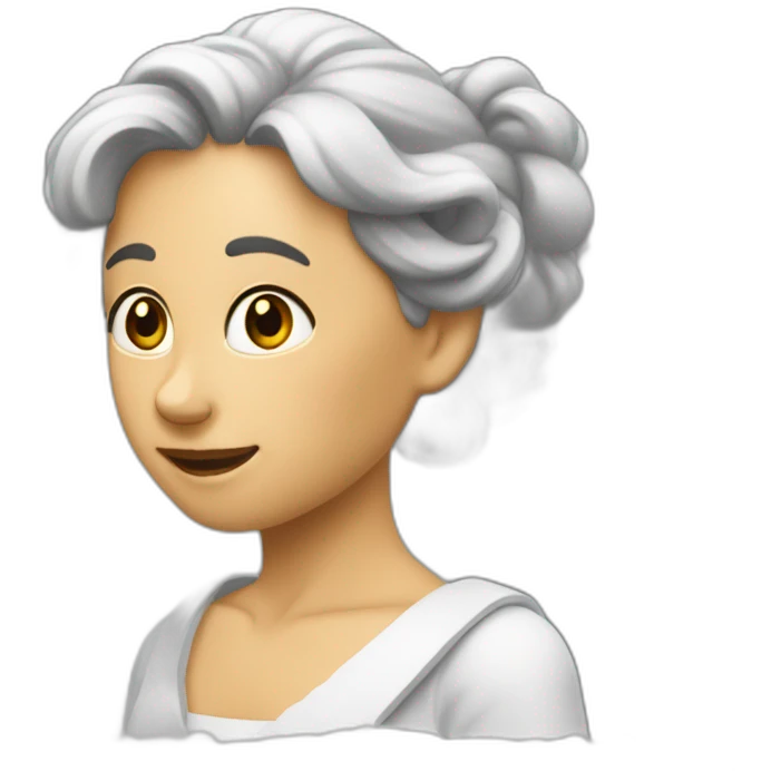 Doigt d'honneur célèste emoji