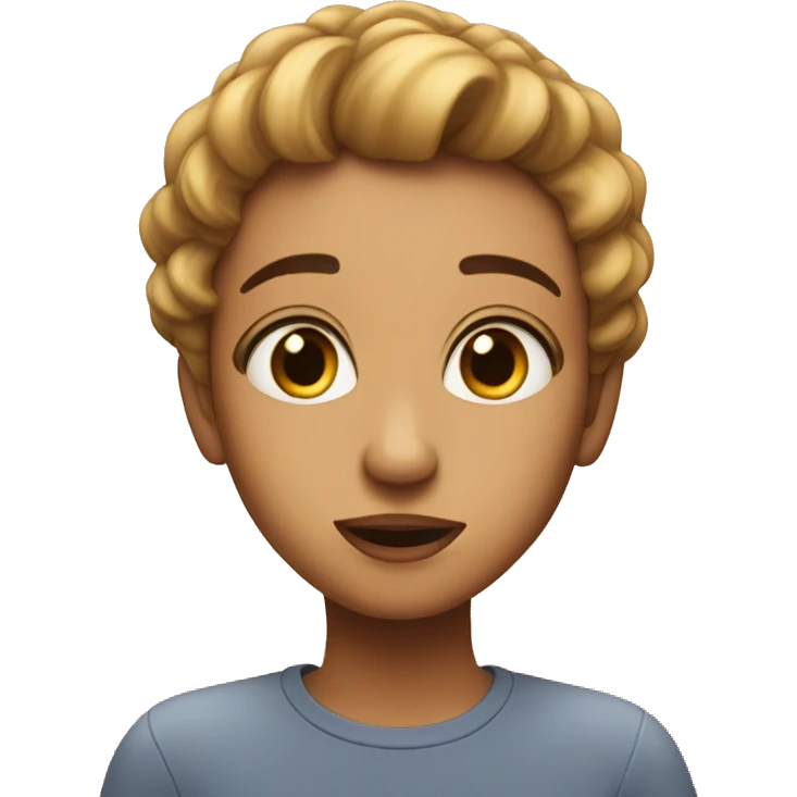 looking in awe at beauty emoji