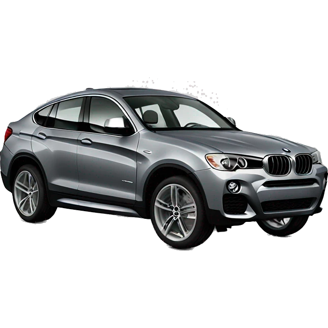 Grey BMW x4 emoji