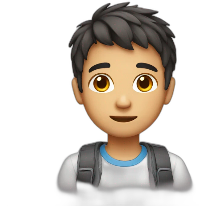 Cute boy emoji