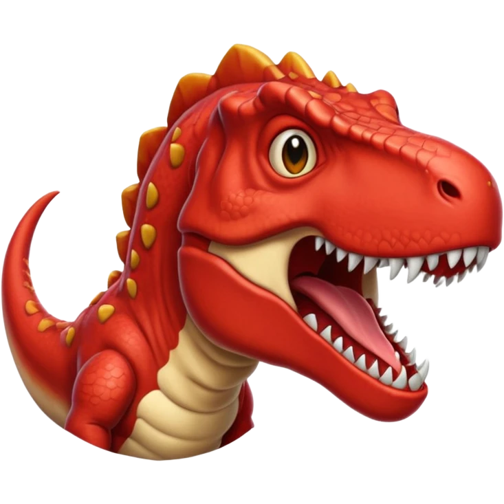 red t-rex emoji