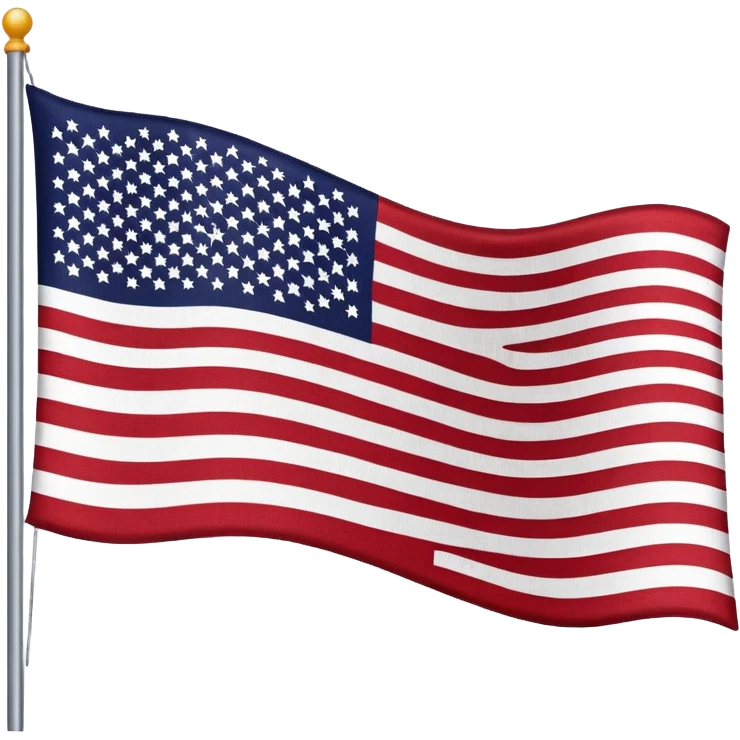 Upside down US flag emoji