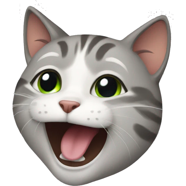 cat singing emoji
