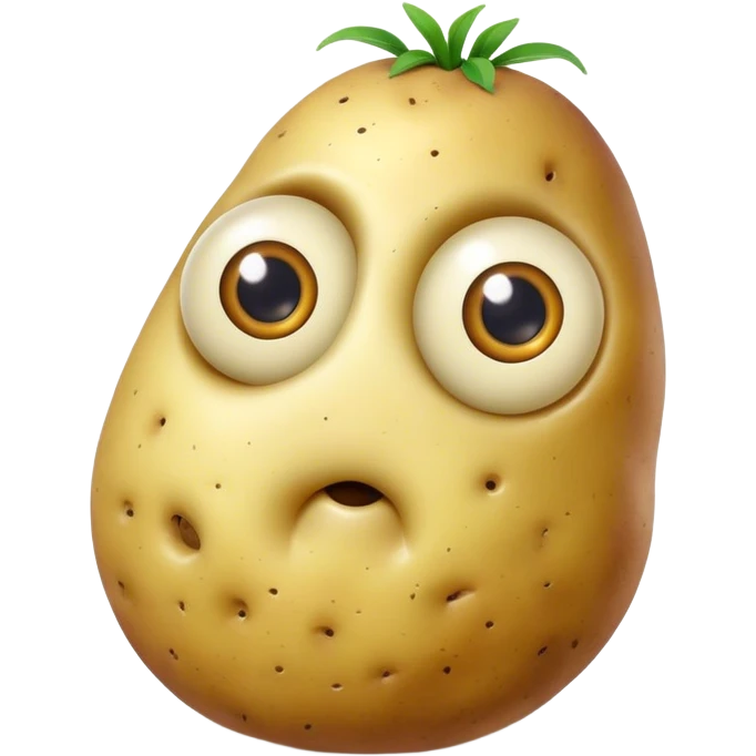  eyes all over potato creature  emoji