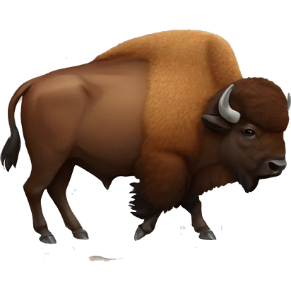 bison emoji