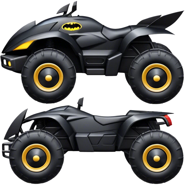 batmobile atv quad emoji