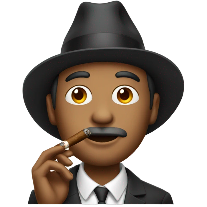 man with cigar emoji