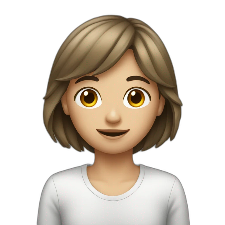 Fille sur un homme emoji