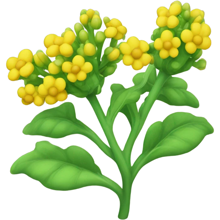 Mustard plant  emoji