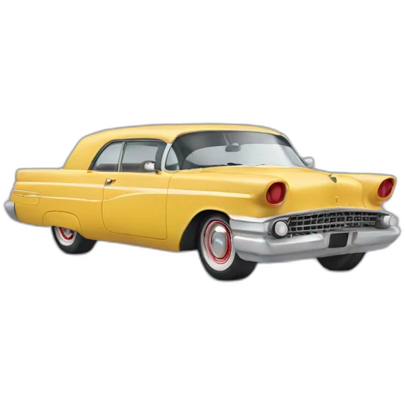 Donald Trump with car emoji