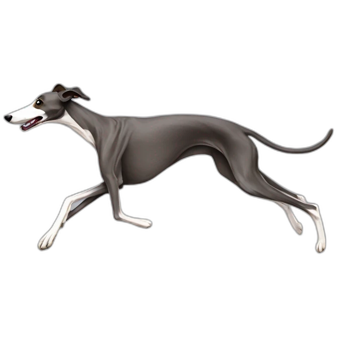 galgo running emoji