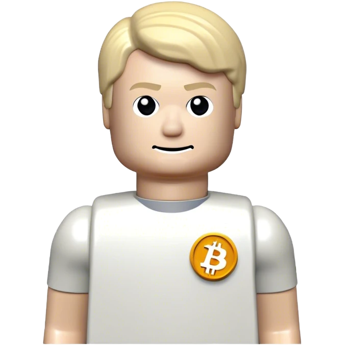lego homme bitcoin emoji