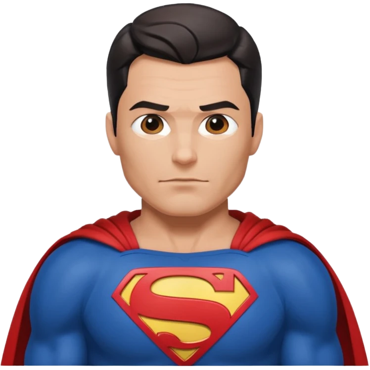 Sexy superman emoji