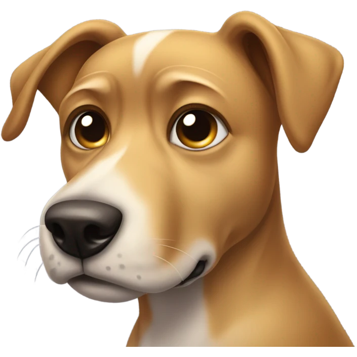 Dog crying emoji