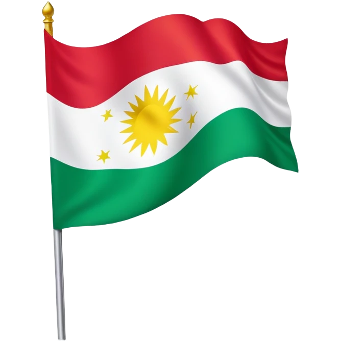 kurdstan flag emoji