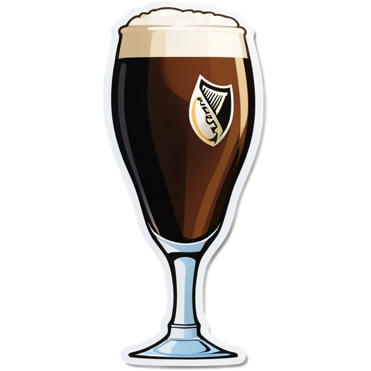 Rugby ball drinking Guinness  emoji
