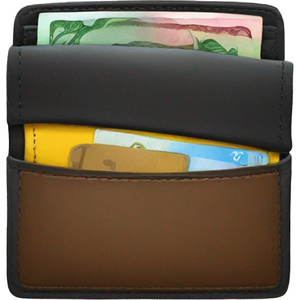clothing inside of wallet emoji