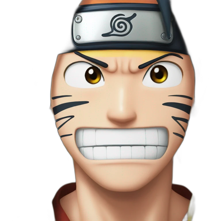 Naruto sur Luffy emoji