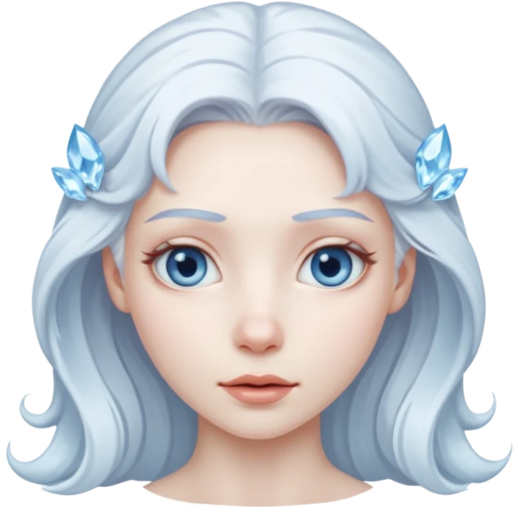 albino ice princess emoji