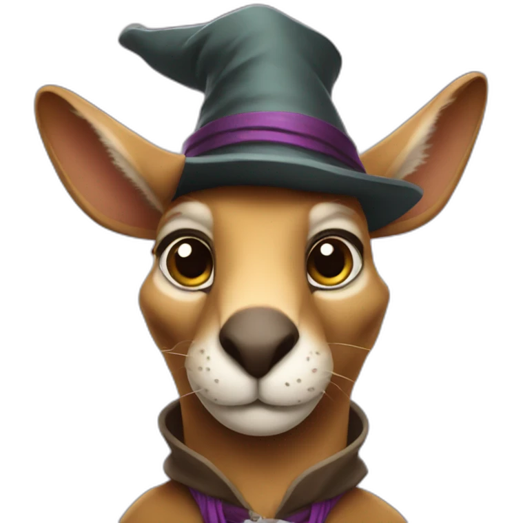 kangaroo Wizard emoji