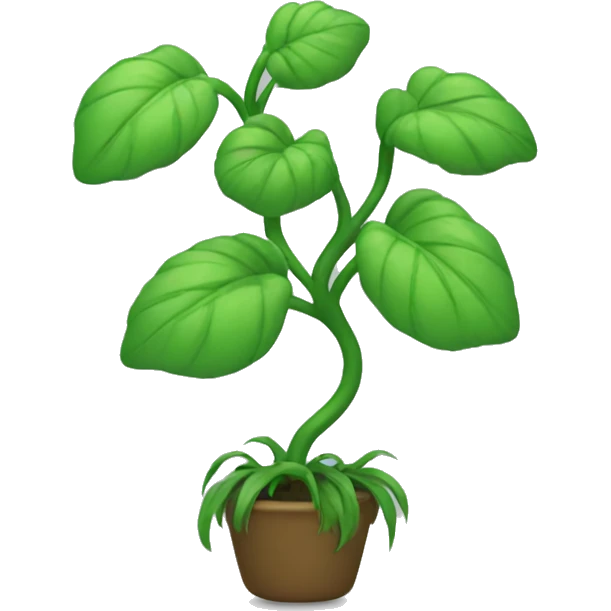 Flowing plant emoji