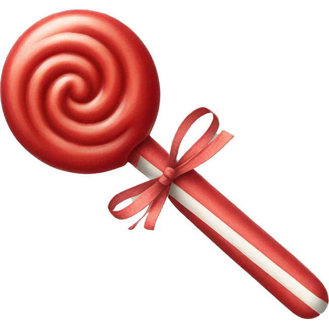 Red lollipop  emoji