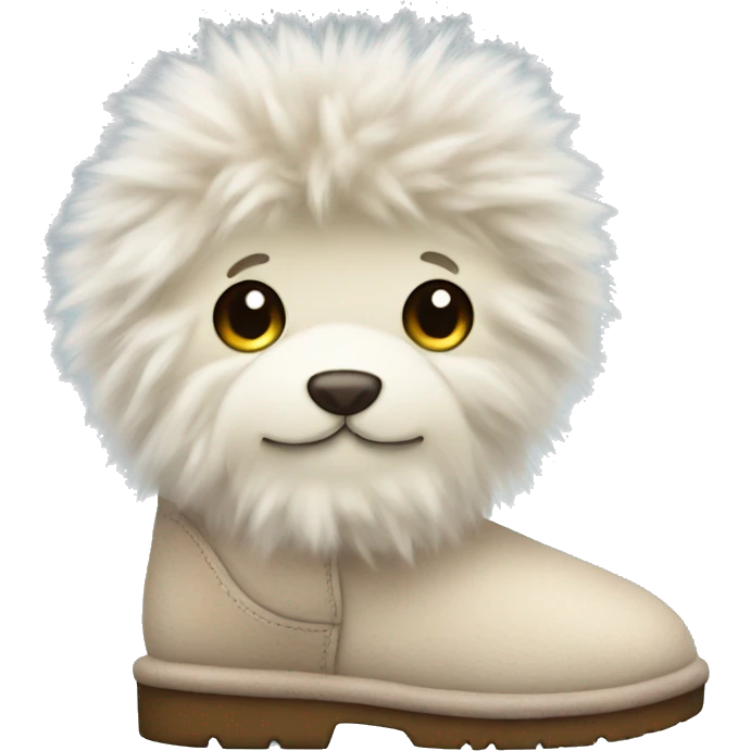 Fluffy uggs emoji
