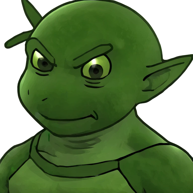 Goku fused with piccolo emoji