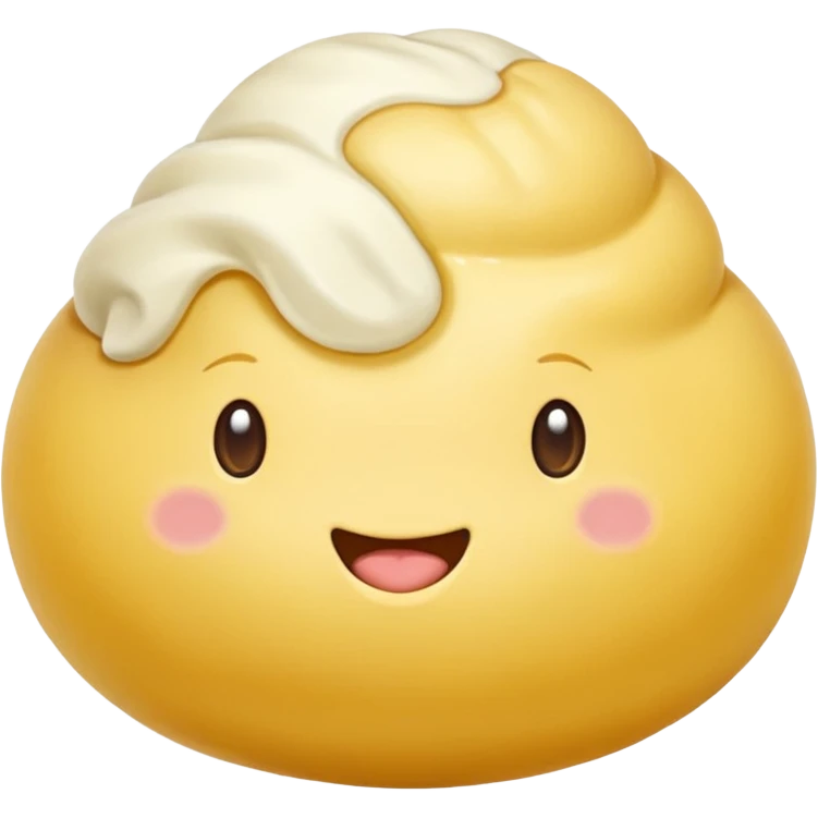 Il Caciocavallo ha forma sferoidale con testina emoji